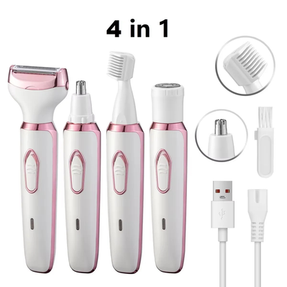 4-in-1 Women's Body Shaver